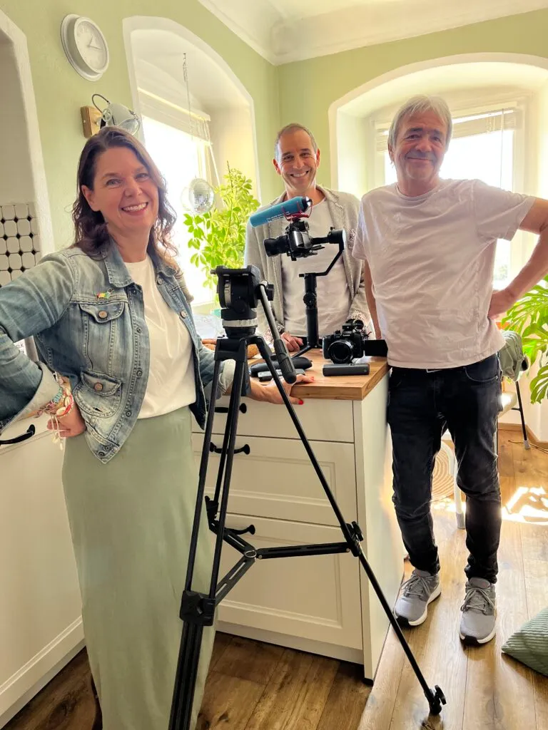 Drehtag. Filmcrew