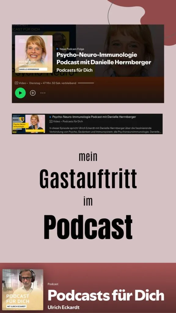 Podcast Cover Ein Podcast für Dich Danielle Herrnberger