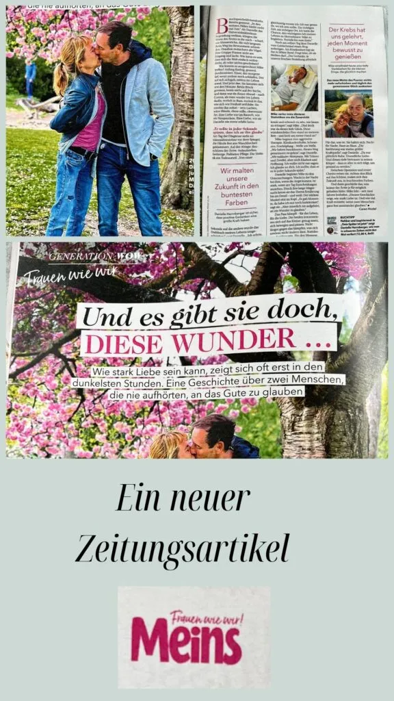 Artikel Doppelseite Zeitschrift MEINS