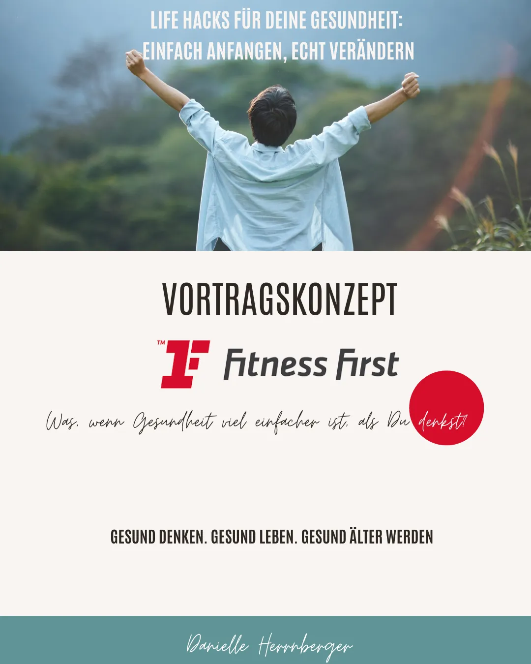 Vortrag Konzept Fitness Studio Fitness First