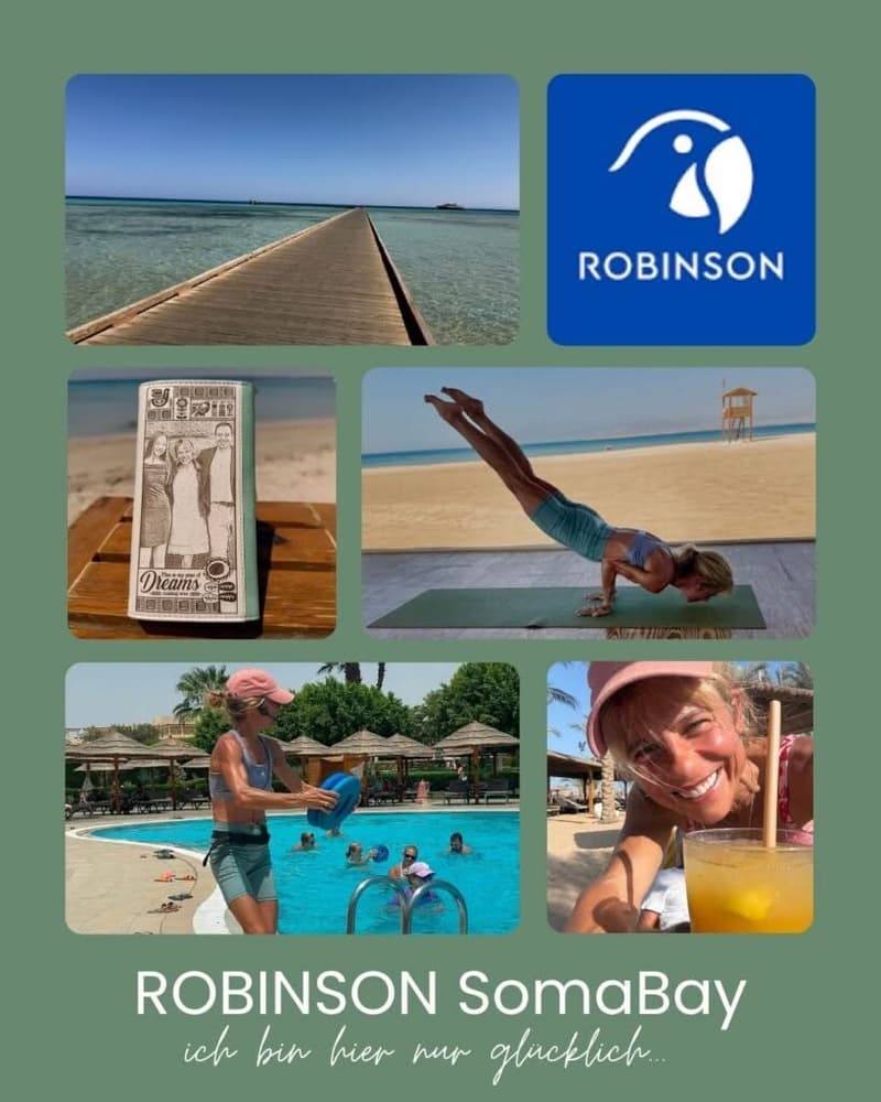 ROBINSON SomaBy Collage Sport Yoga Meer CocktailROBINSON SomaBy Collage Sport Yoga Meer Cocktail