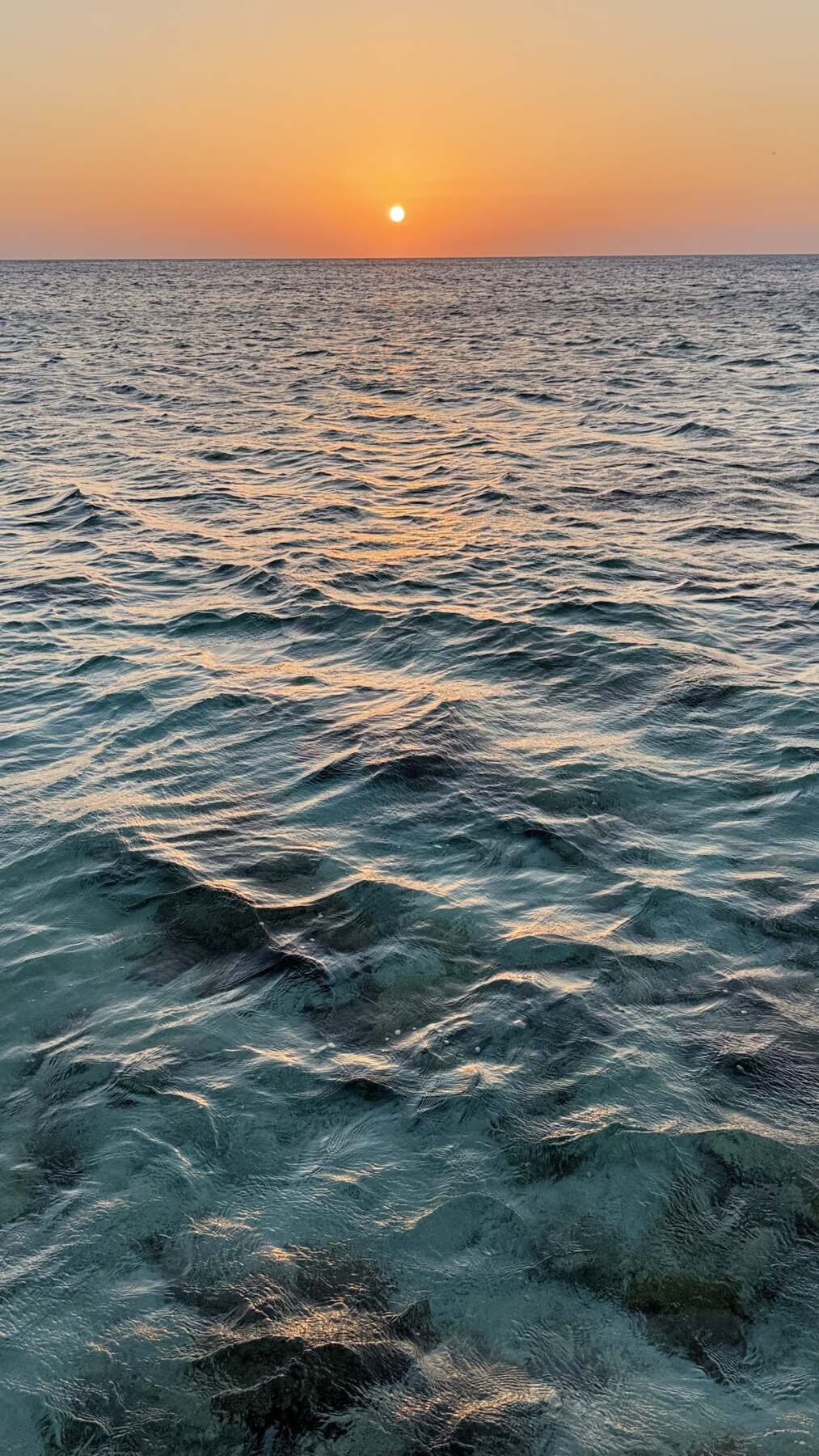 Sonnenaufgang rotes Meer